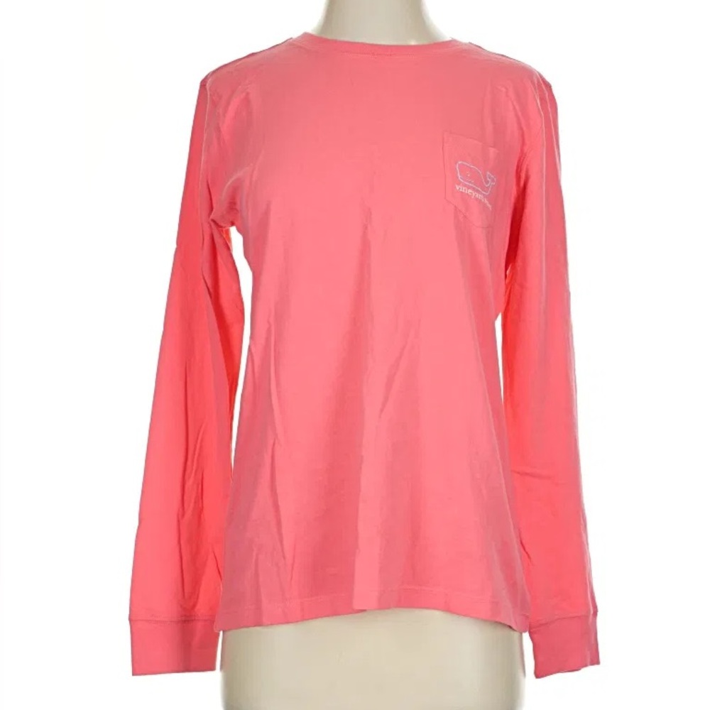 Pink Vineyard Vines Long Sleeve